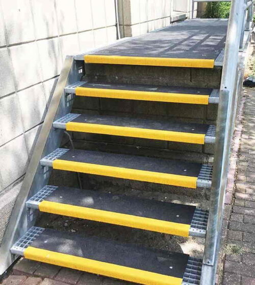 Anti klizne trake L profil za stepenice |parking odbojnici |industrijski otiraci