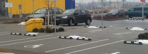 Gumeni parking odbojnik-stoper