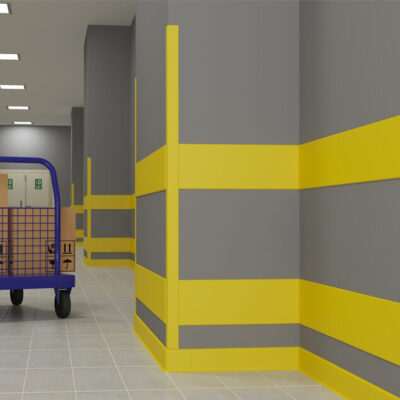 Odbojnik HEX- horizotalni zidni